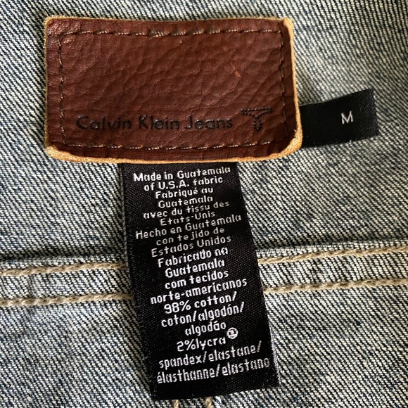 💙 VINTAGE | CALVIN KLEIN | JEAN JACKET 💙 - Picture 5 of 5